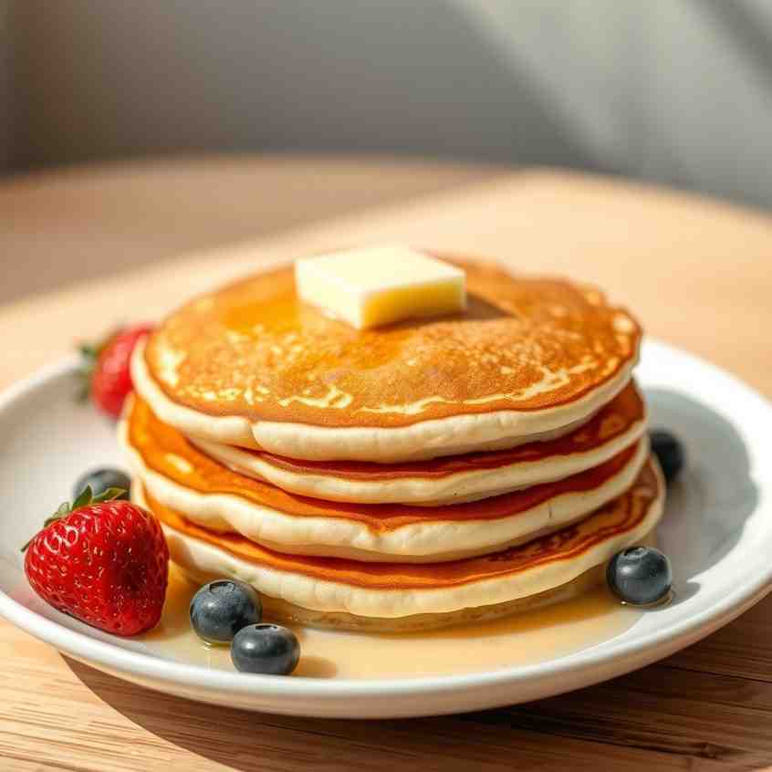 Easy GF Pancakes - Fluffy, Simple & Delicious